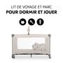 Voir la diapositive 2 : HAUCK Lit parapluie Dream N Play + Matelas pour lit parapluie Sleeper Winnie l'ourson Beige