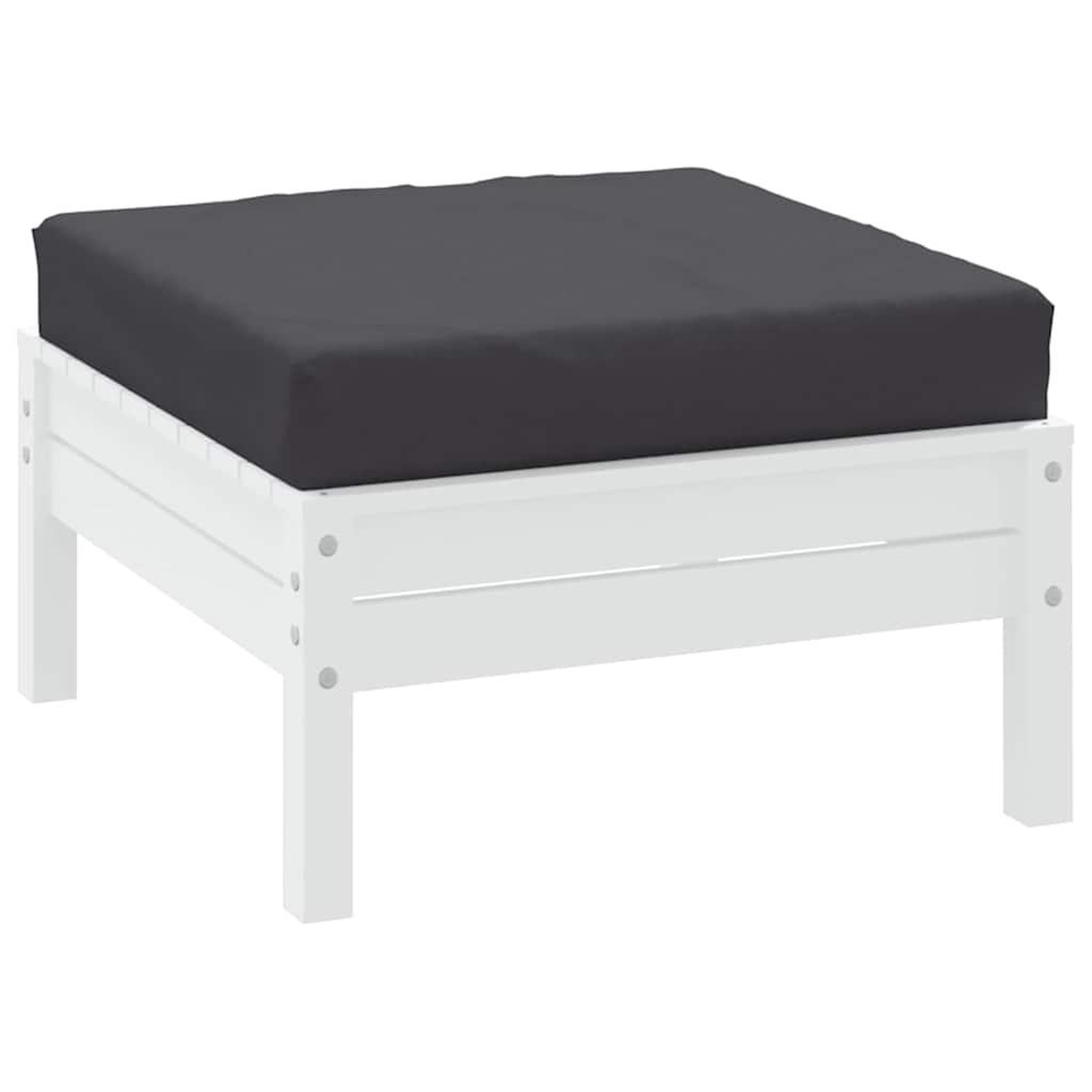 Voir la diapositive 3 : VIDAXL Coussin de palette anthracite 60x60x8 cm tissu oxford