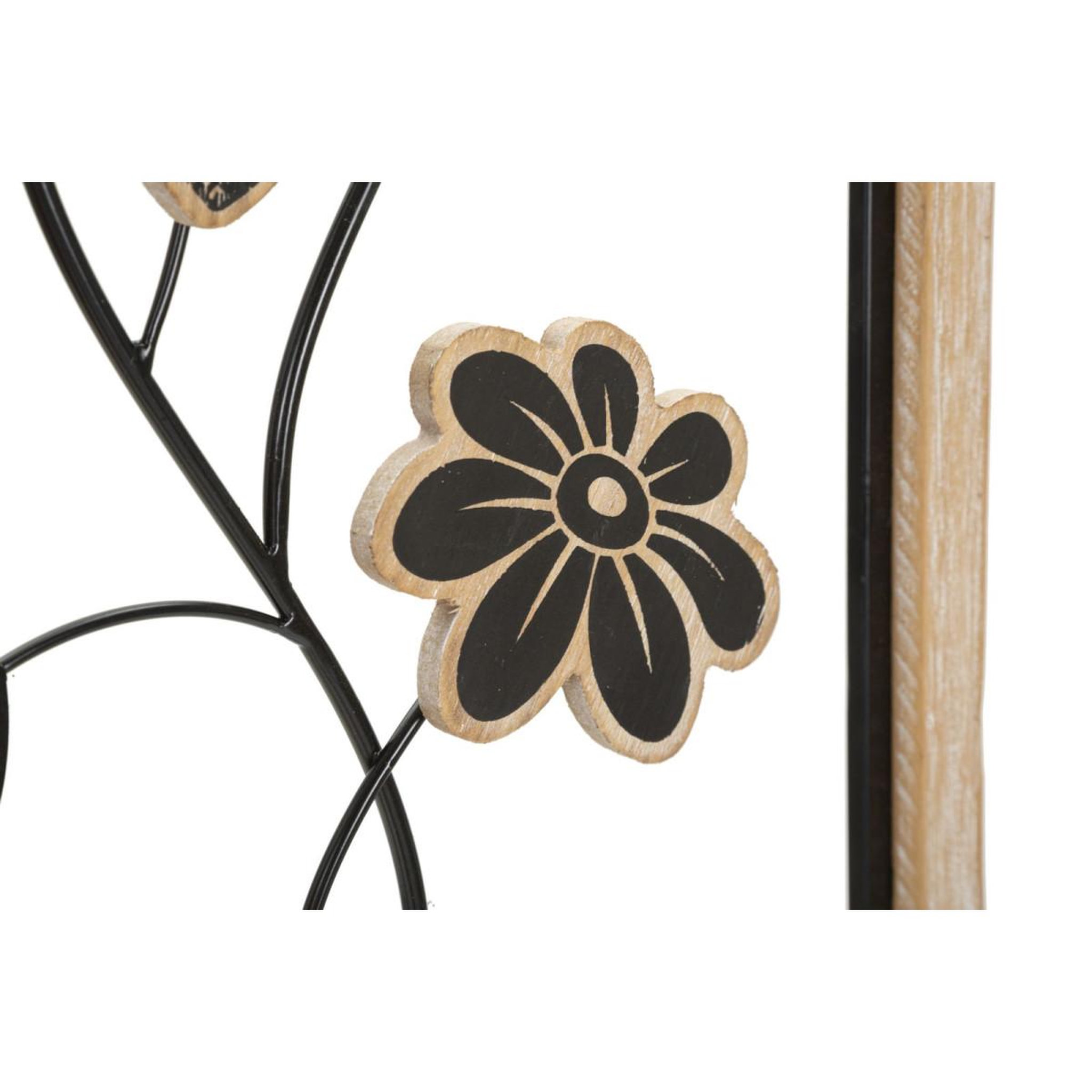 Voir la diapositive 3 : Paris Prix Décoration murale encadrée  girish  60cm naturel & noir