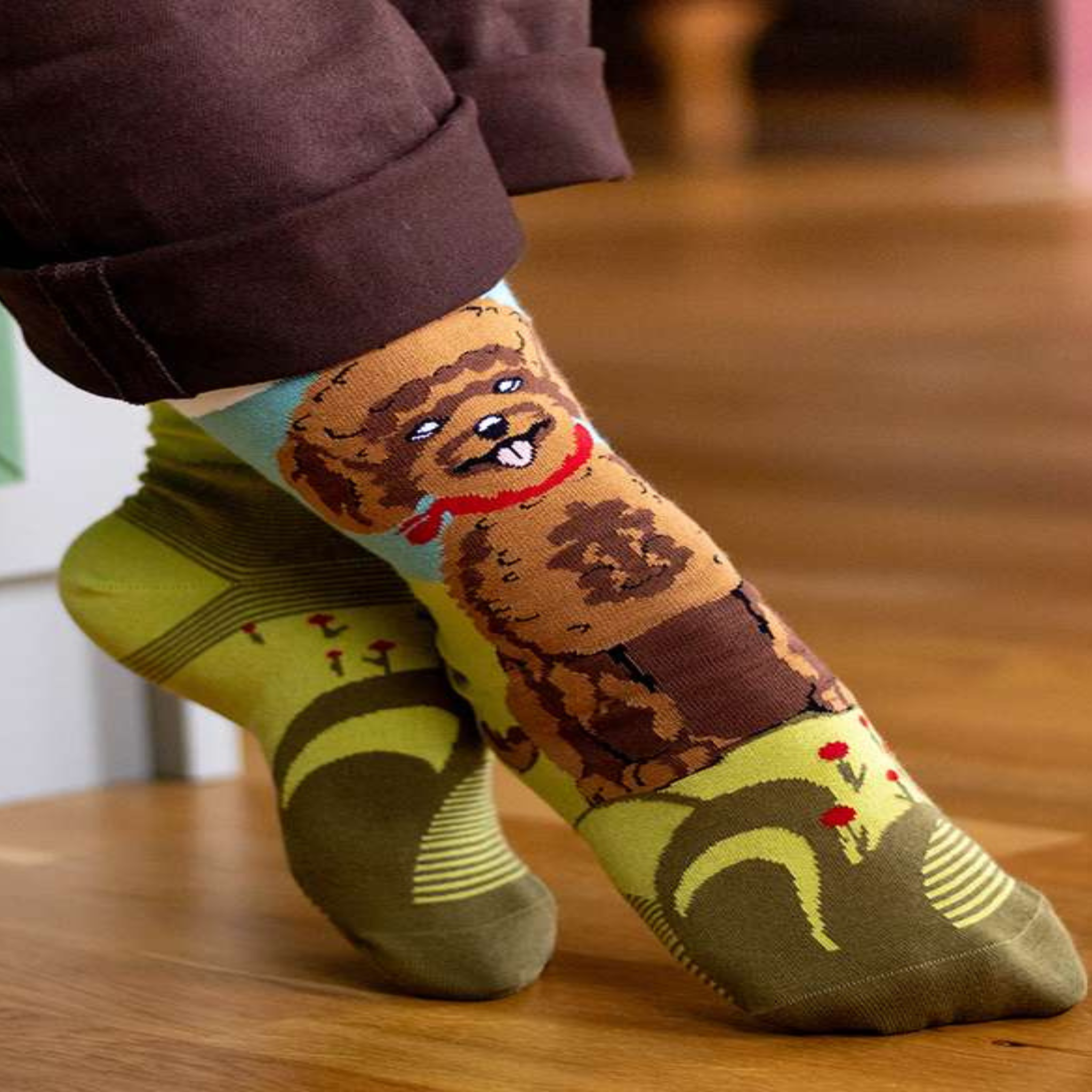 Voir la diapositive 4 : PIRIN HILL Chaussettes arty caniche