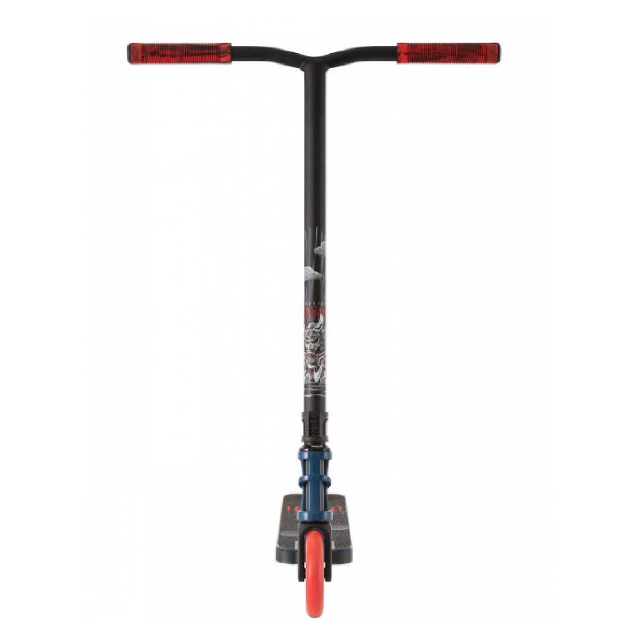 Voir la diapositive 2 : Madd Scooter Trottinette MGX pro charley dyson bleu/rouge