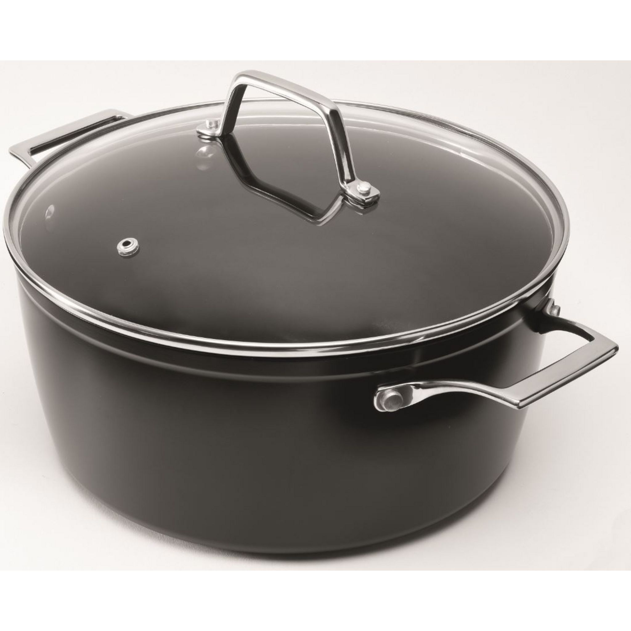 Marmite Saflon Titanium Anti-adhésif 8 Quarts - Aluminium Forgé 4mm - Revêtement Quantanium Sans PFOA - Angleterre