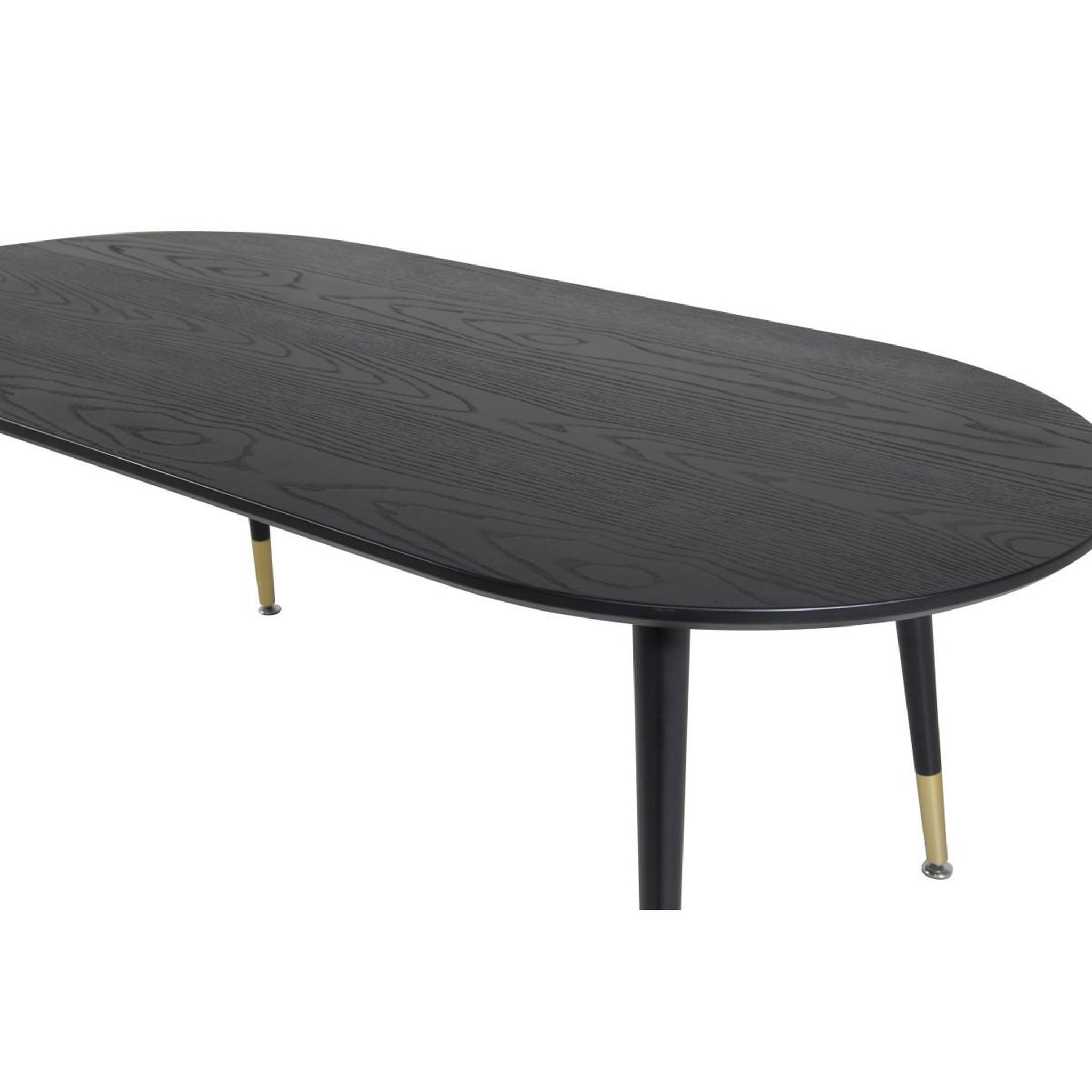 Voir la diapositive 5 : Paris Prix Table basse ovale  dipp  120cm noir