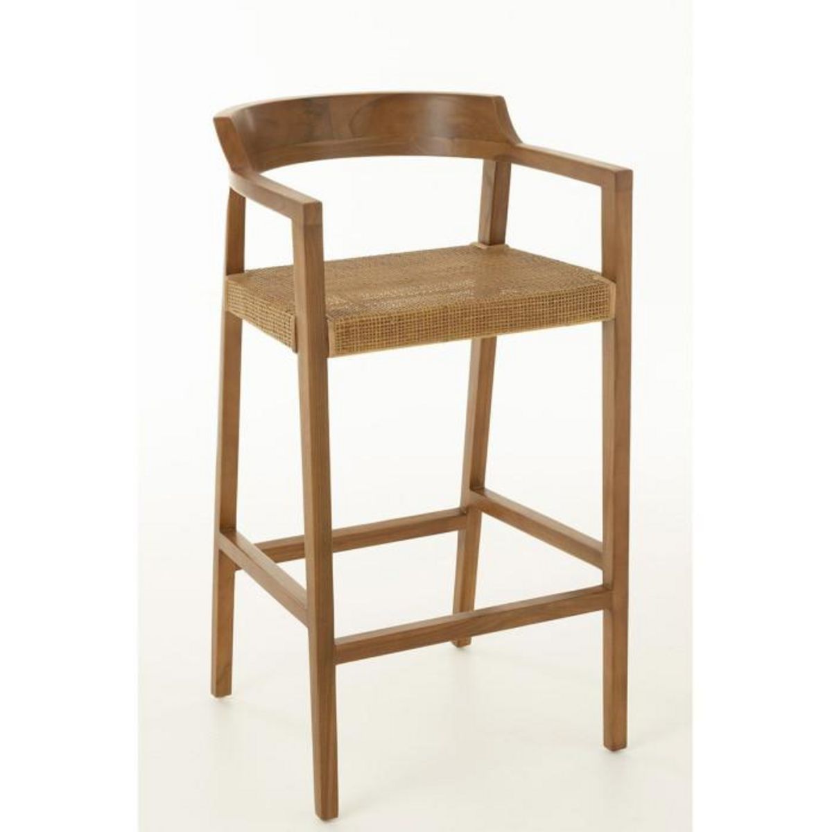 Paris Prix Tabouret de Bar Design  Sungkai  100cm Marron