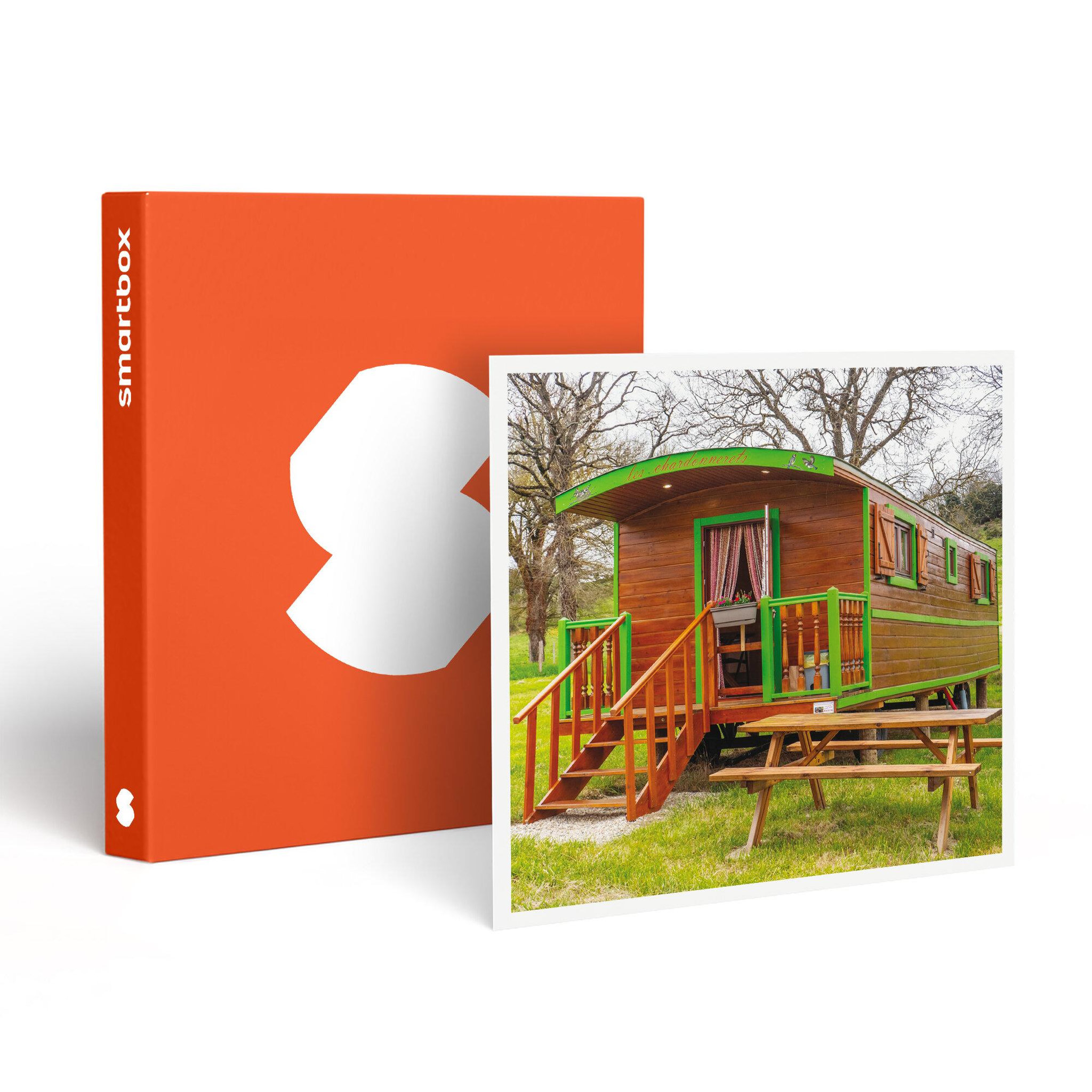 Smartbox 3 jours insolites en roulotte près de carcassonne - coffret cadeau séjour