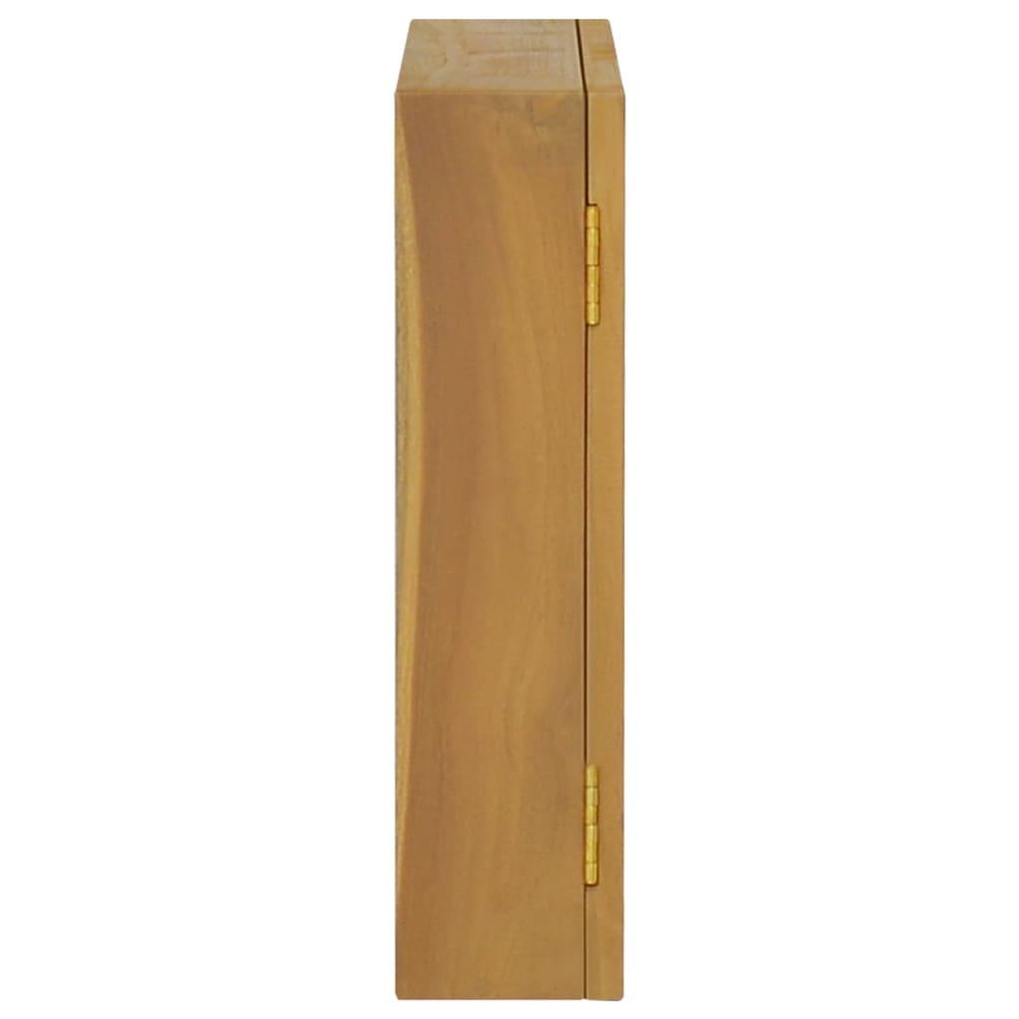Voir la diapositive 4 : VIDAXL Armoire a miroir 60x10x40 cm Bois de teck solide