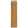 Voir la diapositive 4 : VIDAXL Armoire a miroir 60x10x40 cm Bois de teck solide