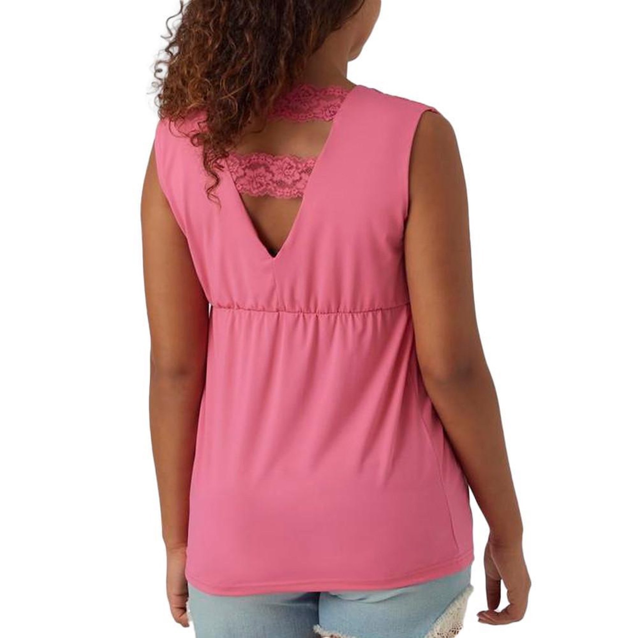 Voir la diapositive 2 : MAMALICIOUS Débardeur d'allaitement  Femme Mamalicious Zorina