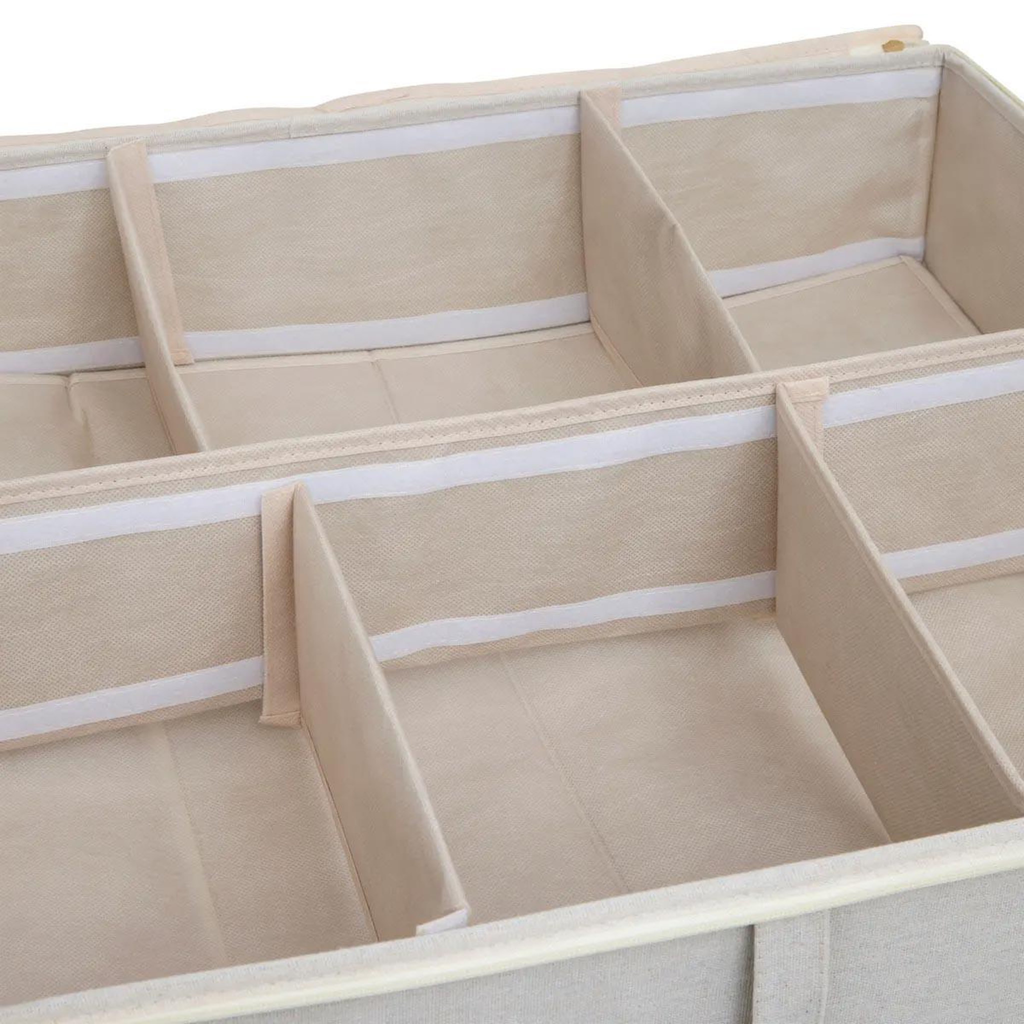 Voir la diapositive 4 : FIVE Housse de Rangement à Roulettes  Dressy  66cm Beige