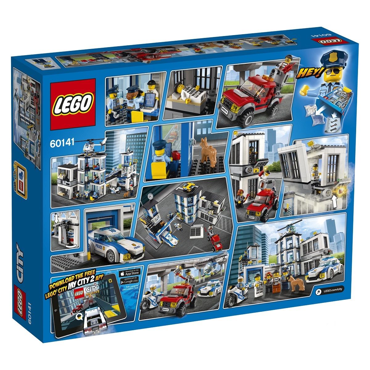 LEGO City 60141 - Le commissariat de police