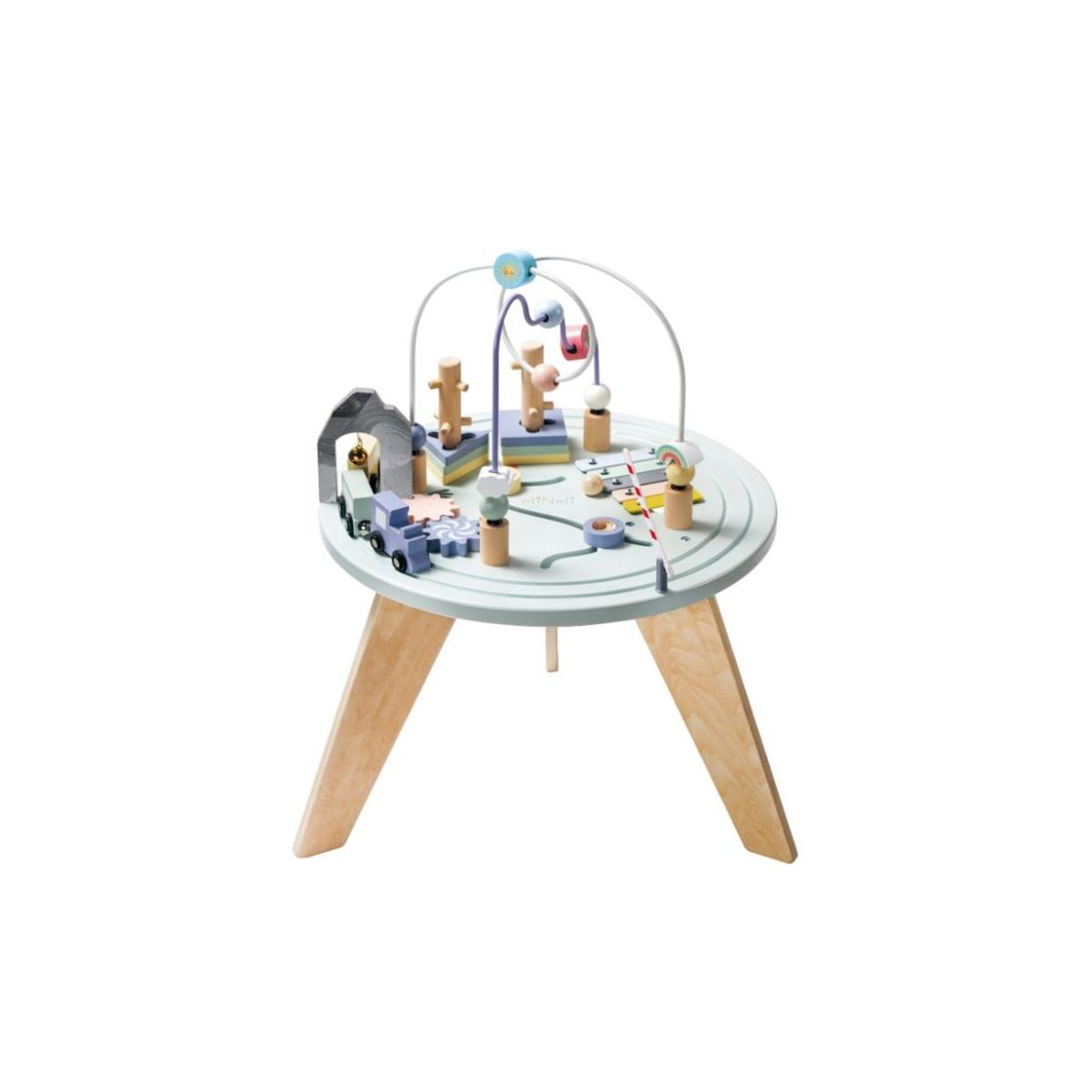 ELINELI Table de motricité avec train et activités