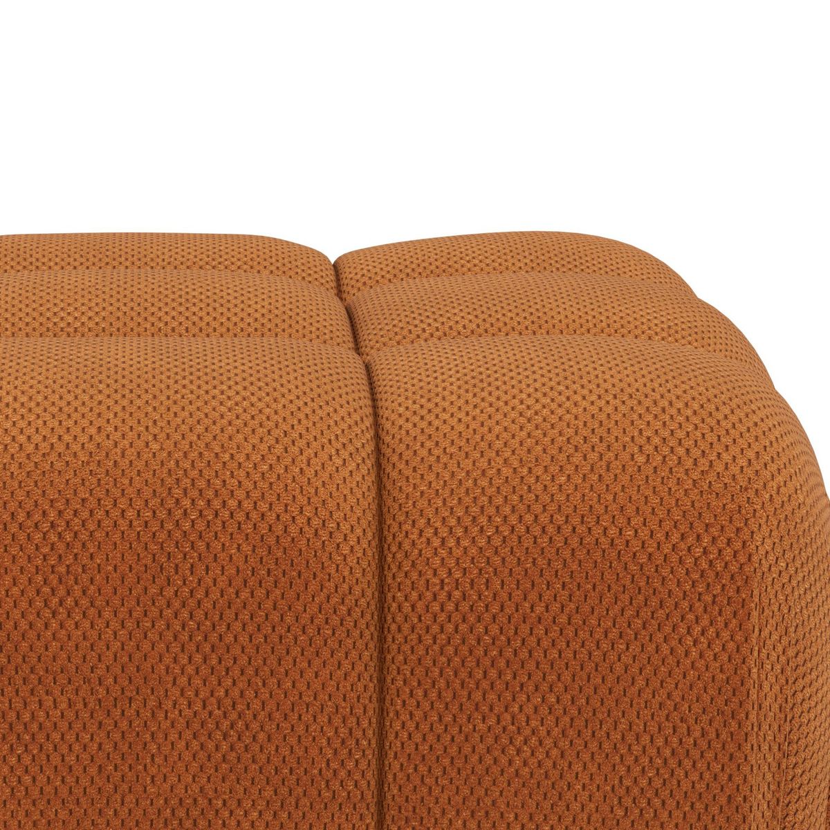 LISA DESIGN Ruby - pouf en velours texturé