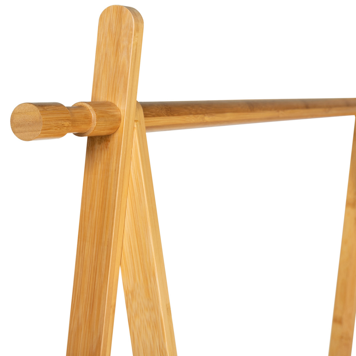 ID MARKET Portant d'entrée bambou RITA 2 étagères