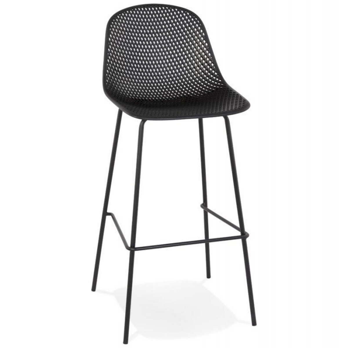 Paris Prix Tabouret de Bar Design  Braddock  106cm Noir