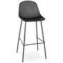 Voir la diapositive 1 : Paris Prix Tabouret de Bar Design  Braddock  106cm Noir