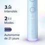 Voir la diapositive 4 : Philips Brosse à dents électrique Sonicare 6100 series HX7406/02