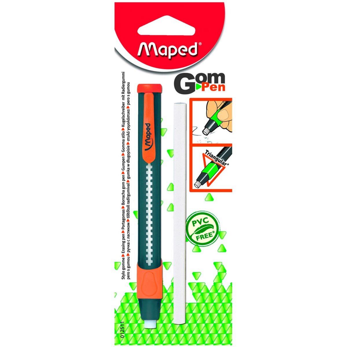 1 stylo gomme - Gom-Pen - Maped - Coloris assortis