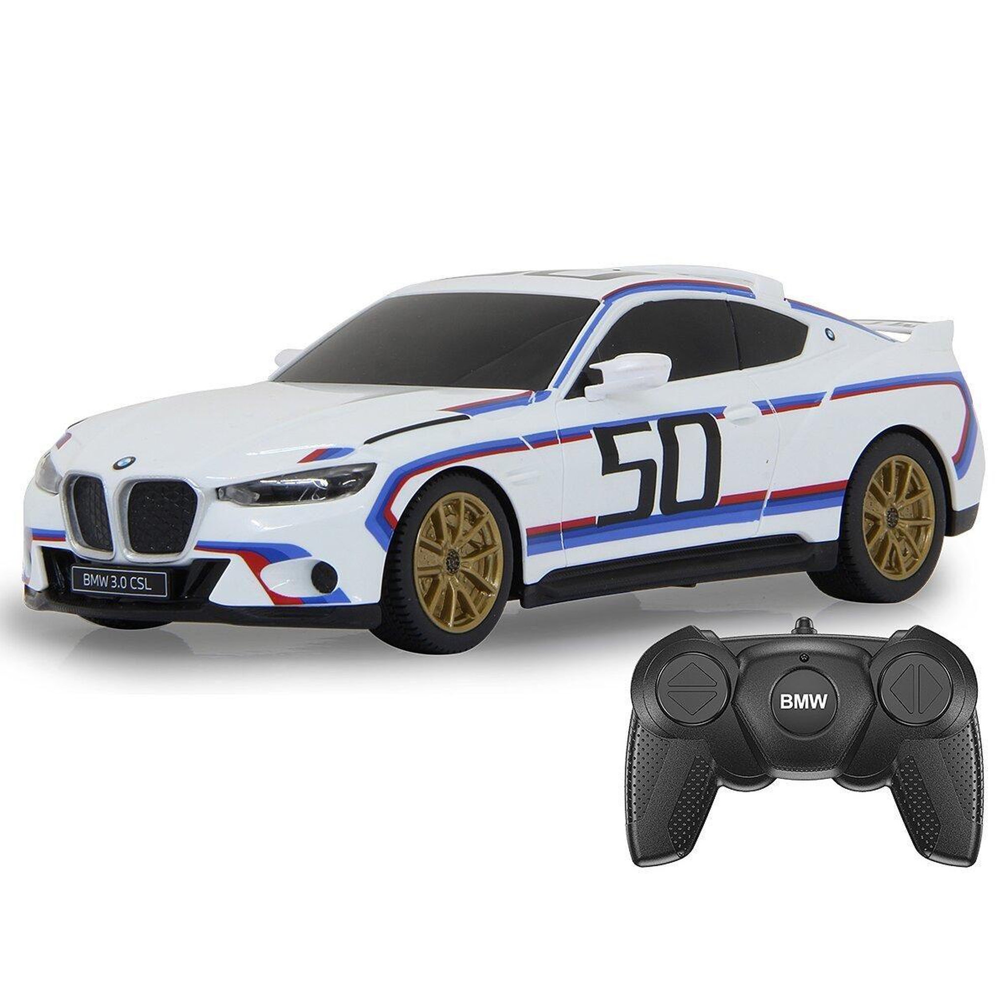 Voir la diapositive 4 : Jamara Voiture télécommandée bmw 3.0 csl 1:24 blanc 2,4ghz