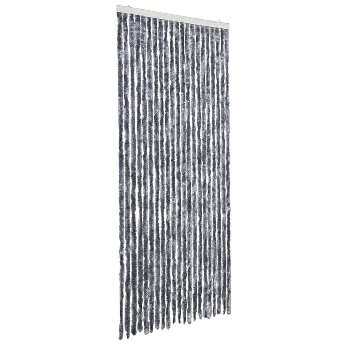 VIDAXL Moustiquaire Argente 90x200 cm Chenille