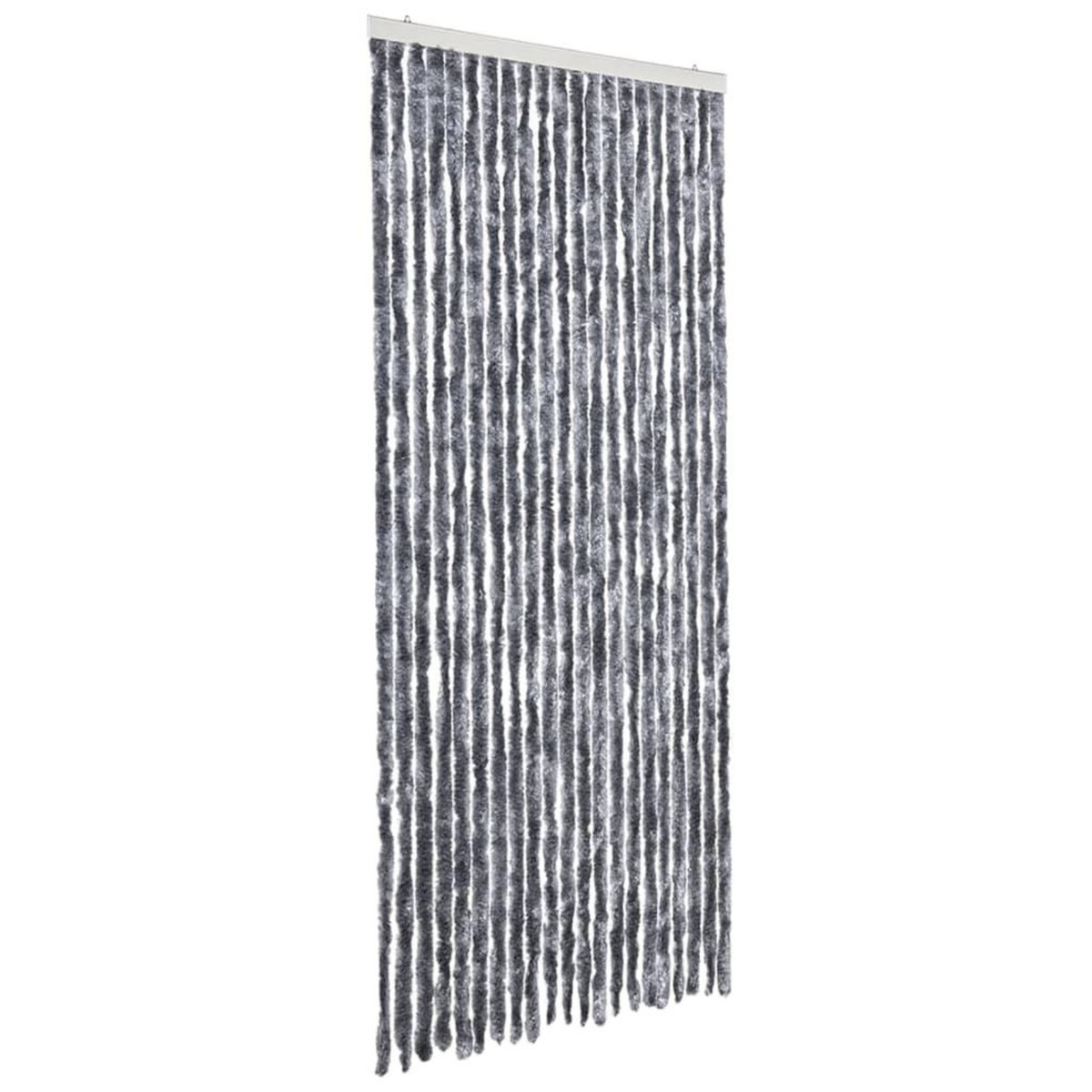 VIDAXL Moustiquaire Argente 90x200 cm Chenille