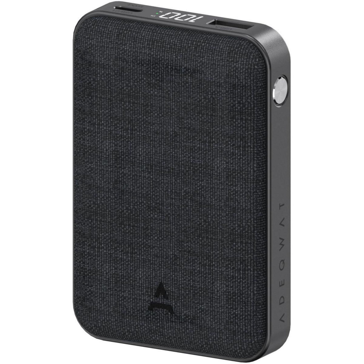 ADEQWAT Pack PowerBank+Chargeur 30W+Cable USB-C-USB-C