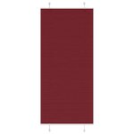 VIDAXL Store plisse rouge bordeaux 100x200 cm largeur du tissu 99,4 cm