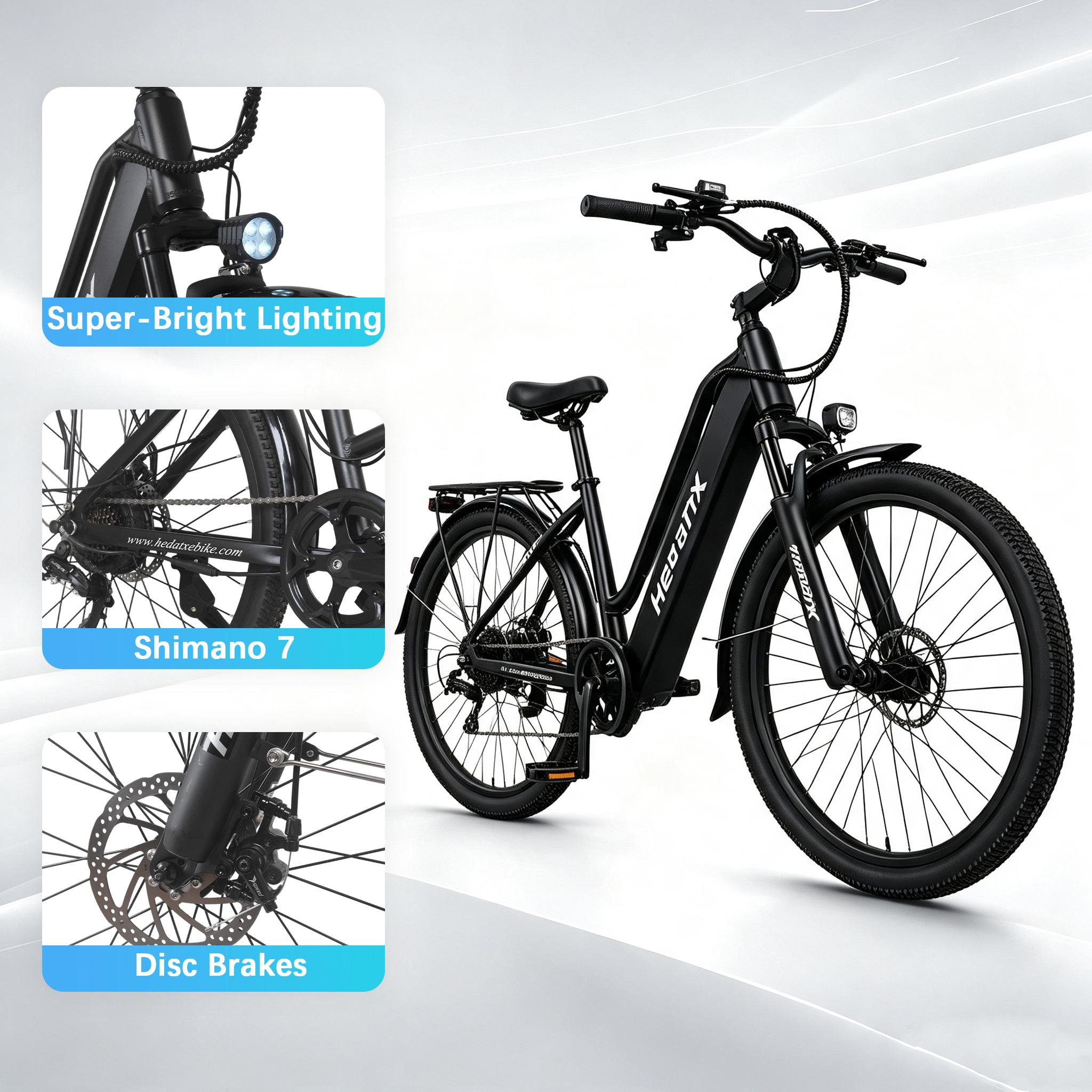 Voir la diapositive 5 : HEDATX Vélo électrique urbain hedatx tx2