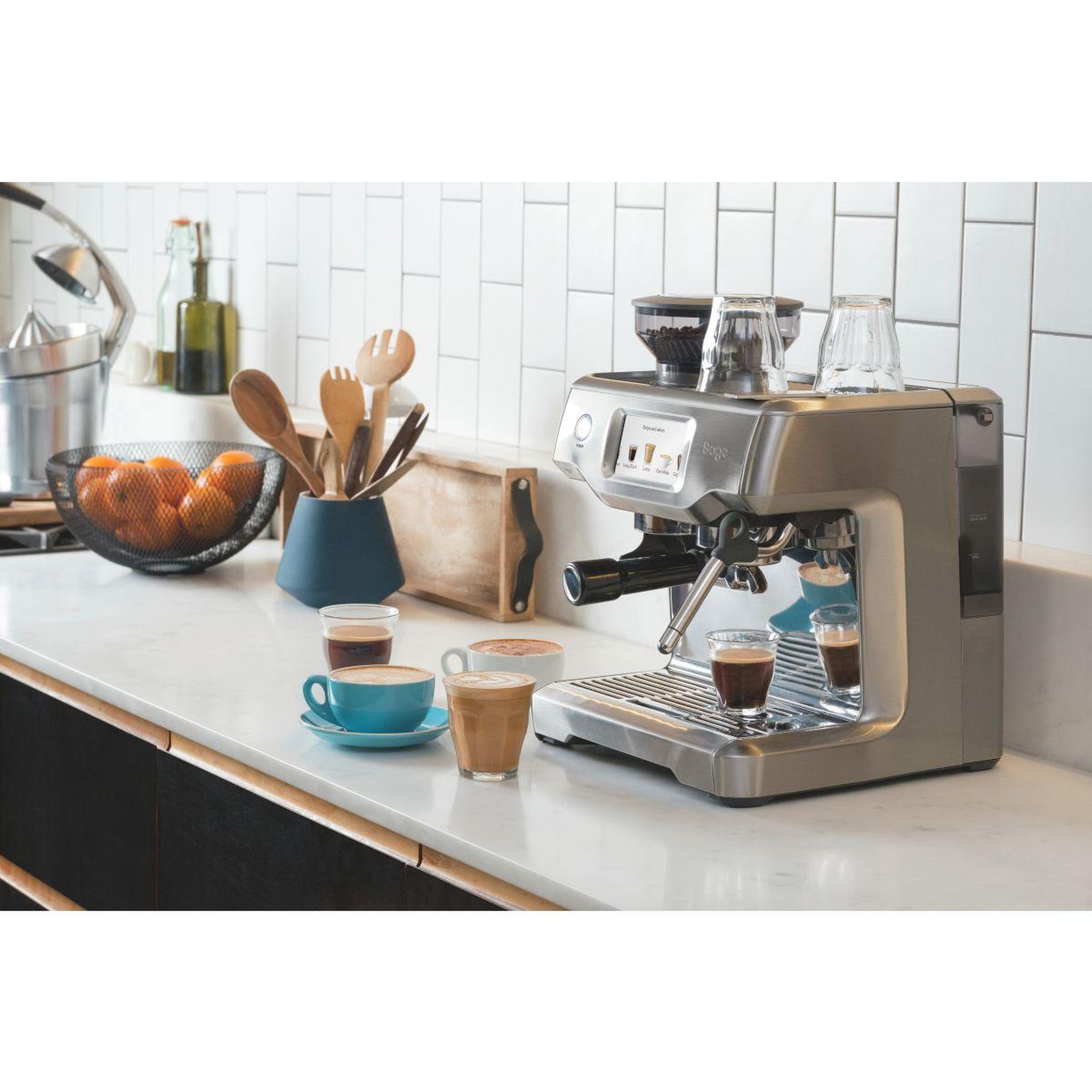 Voir la diapositive 4 : SAGE APPLIANCES Machine à expresso barista touch
