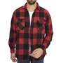 PANAME BROTHERS Chemise Noire/Rouge Homme Paname Brothers 102