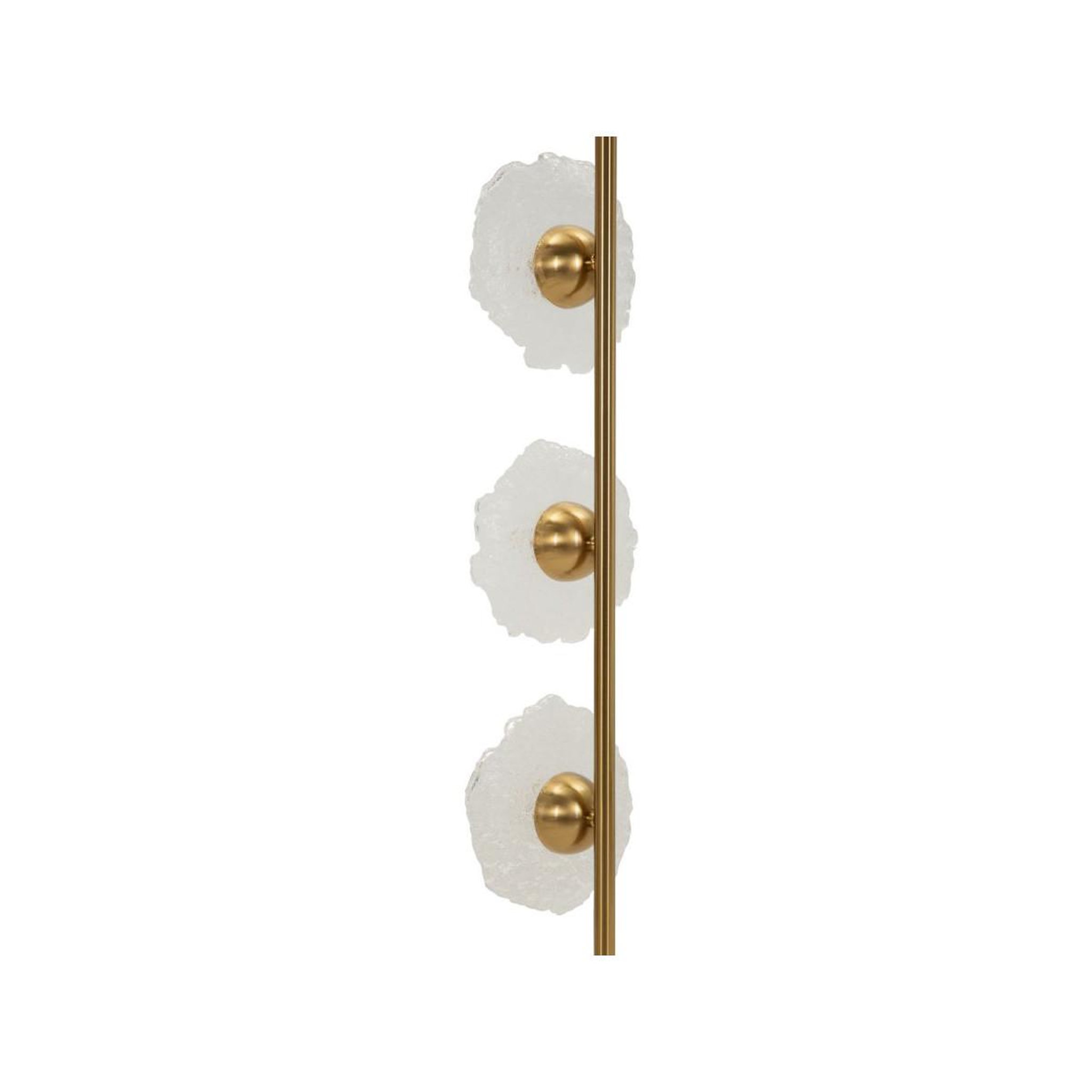 Voir la diapositive 2 : Paris Prix Suspension verticale design  emily  110cm or & transparent