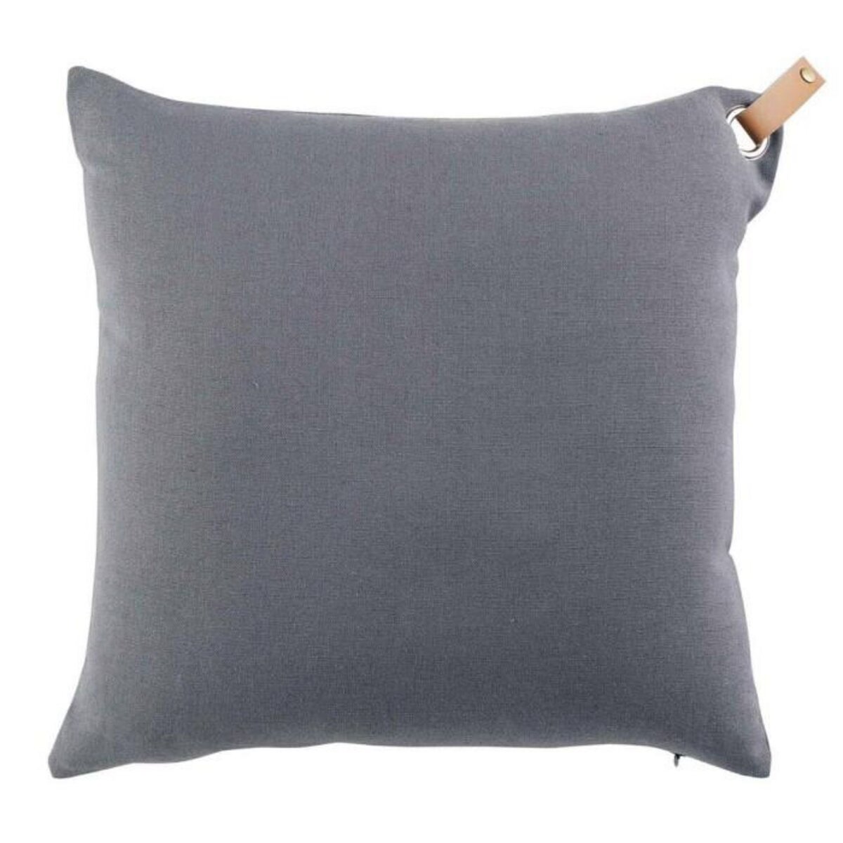 Paris Prix Coussin Effet Lin  Pearl  40x40cm Anthracite