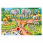 Voir la diapositive 2 : RAVENSBURGER Ravensburger Puzzle A Day at the Zoo, 2x24st. 78134