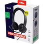 Voir la diapositive 4 : Trust Micro-casque Ayda PC noir USB-ENC
