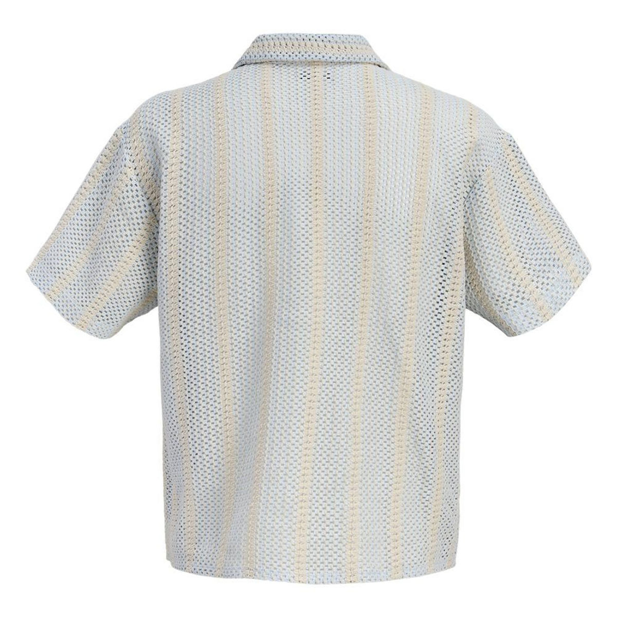 Jack & Jones Chemise Beige/Bleu Clair Homme Jack & Jones Bellagio