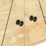 Voir la diapositive 5 : VIDAXL Meuble TV 140x30x40 cm bois de manguier massif