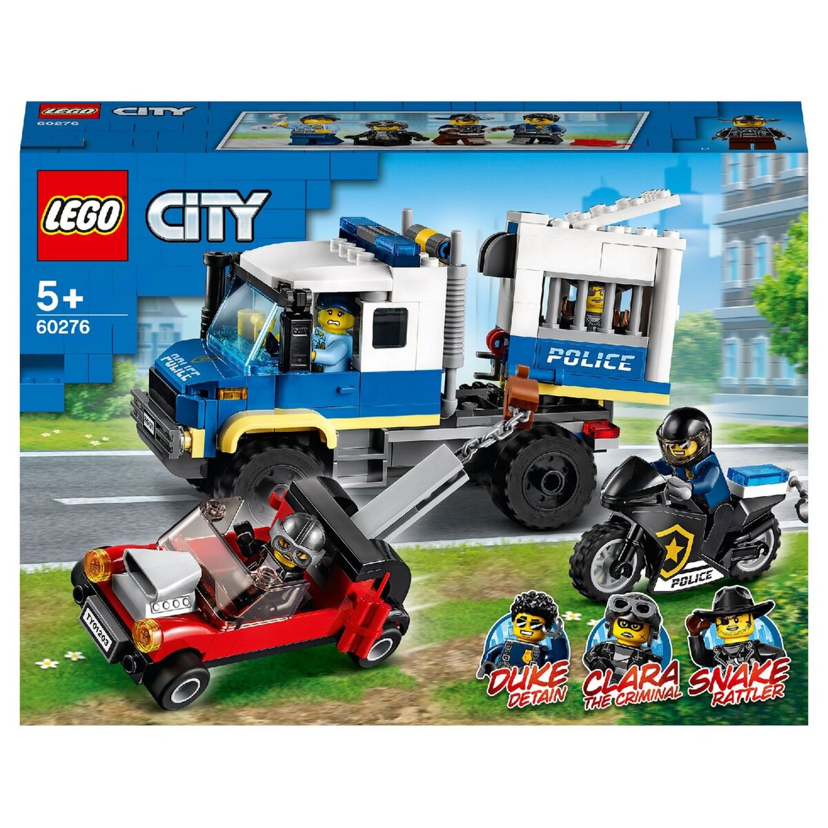 LEGO City 60276 Le transport des prisonniers