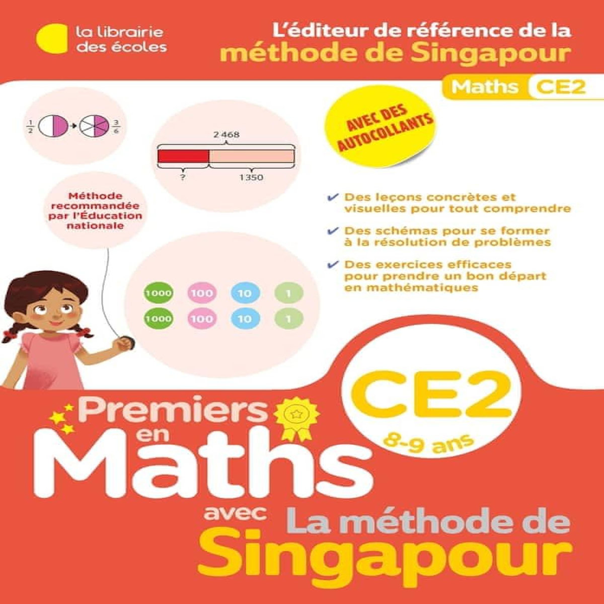 PREMIERS EN MATHS AVEC LA METHODE DE SINGAPOUR CE2, Foong Pui Yee