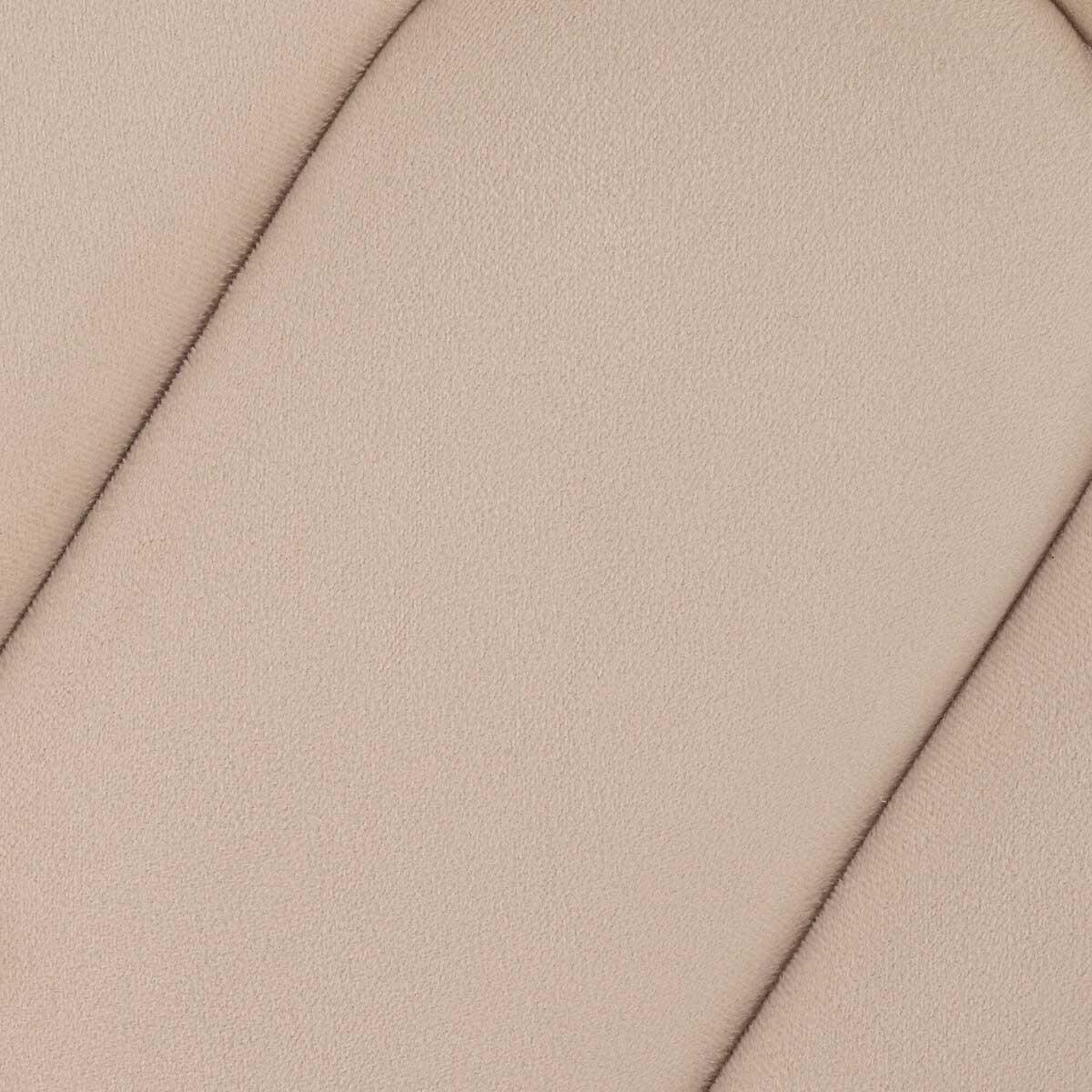 Voir la diapositive 2 : ATMOSPHERA Pouf design en velours  bolan  40cm beige