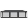 Voir la diapositive 4 : VIDAXL Tente de fete avec 8 parois laterales en maille Anthracite 3x9m