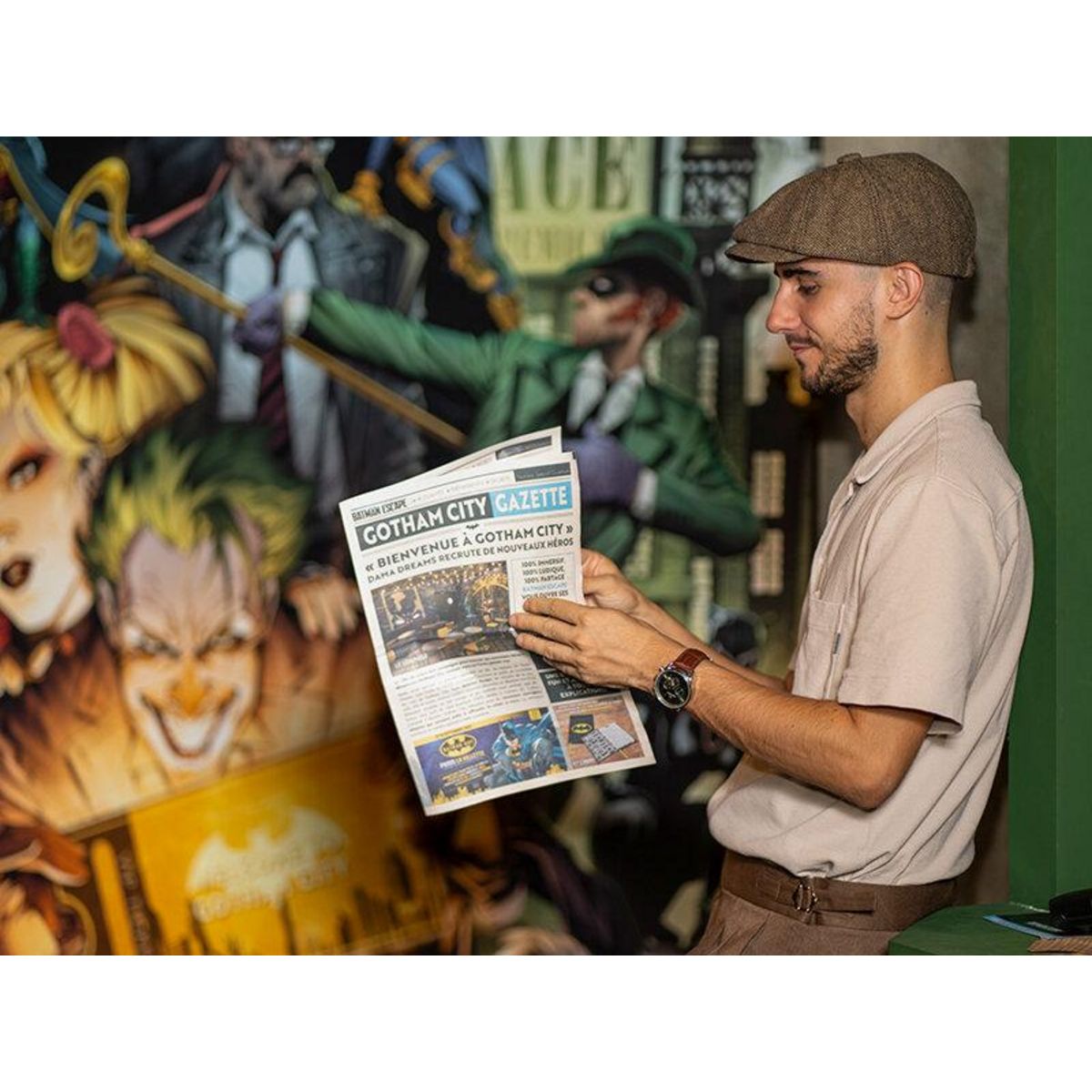 Smartbox Session immersive d'escape game Batman d'1h pour 3 personnes - Coffret Cadeau Sport & Aventure