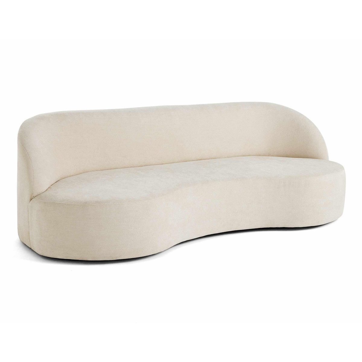 LISA DESIGN Polaris - canapé 3 places - en velours texturé