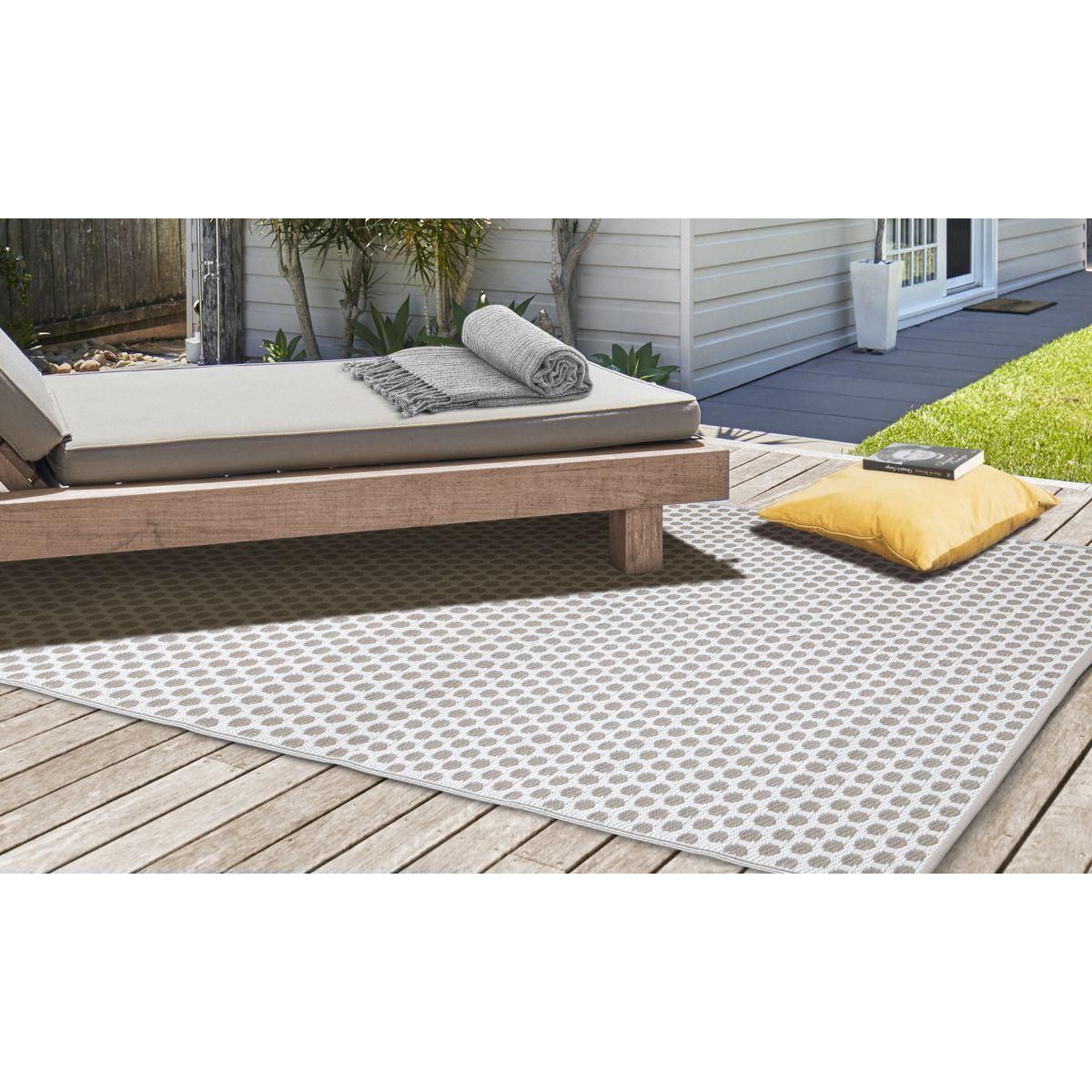 Inkazen Tapis extérieur - 160x240cm - Beige - MANILA