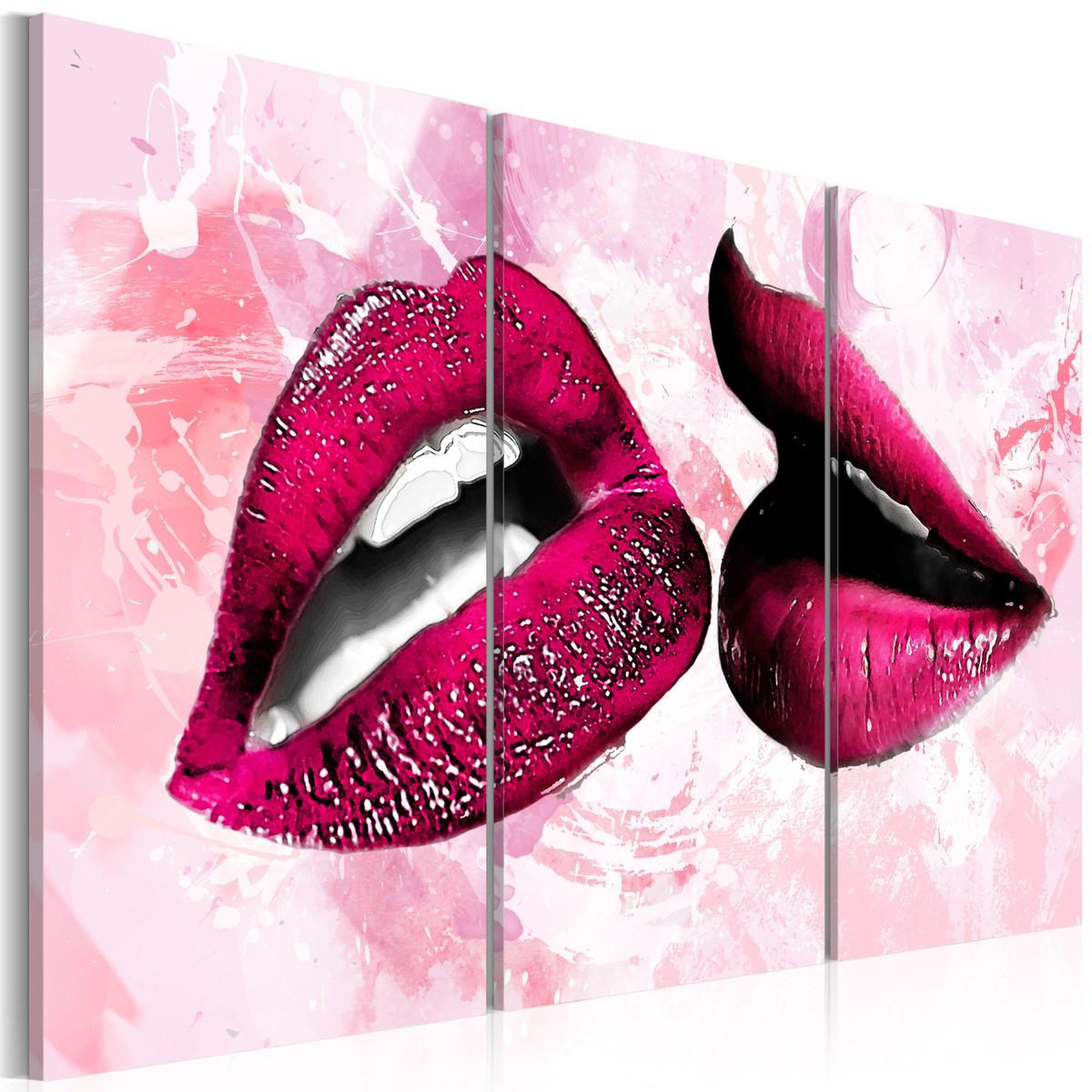 Paris Prix Tableau imprimé  murmures tendres. Coloris disponibles : Multicolore