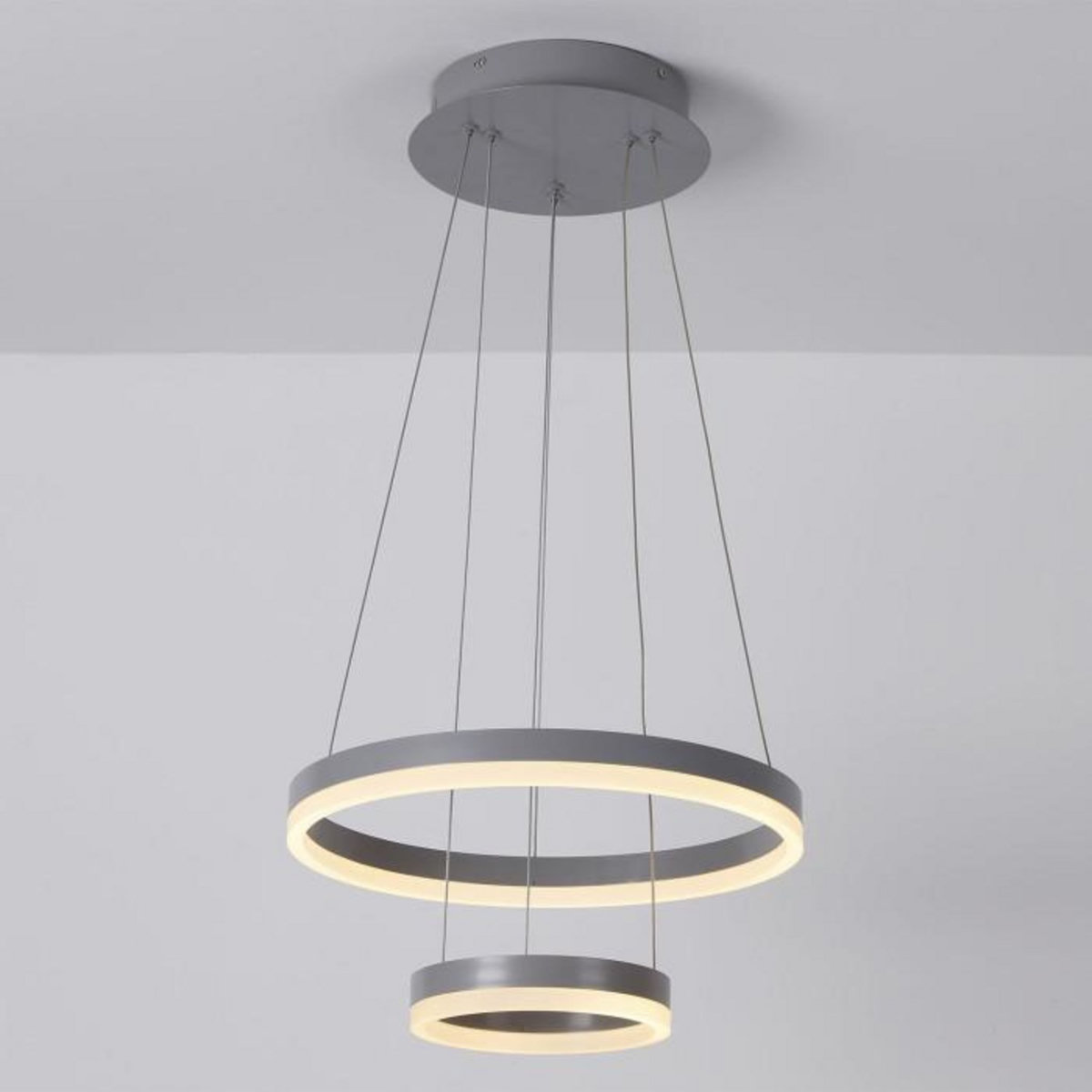 Paris Prix Suspension en Métal Led  Plaox  120cm Gris