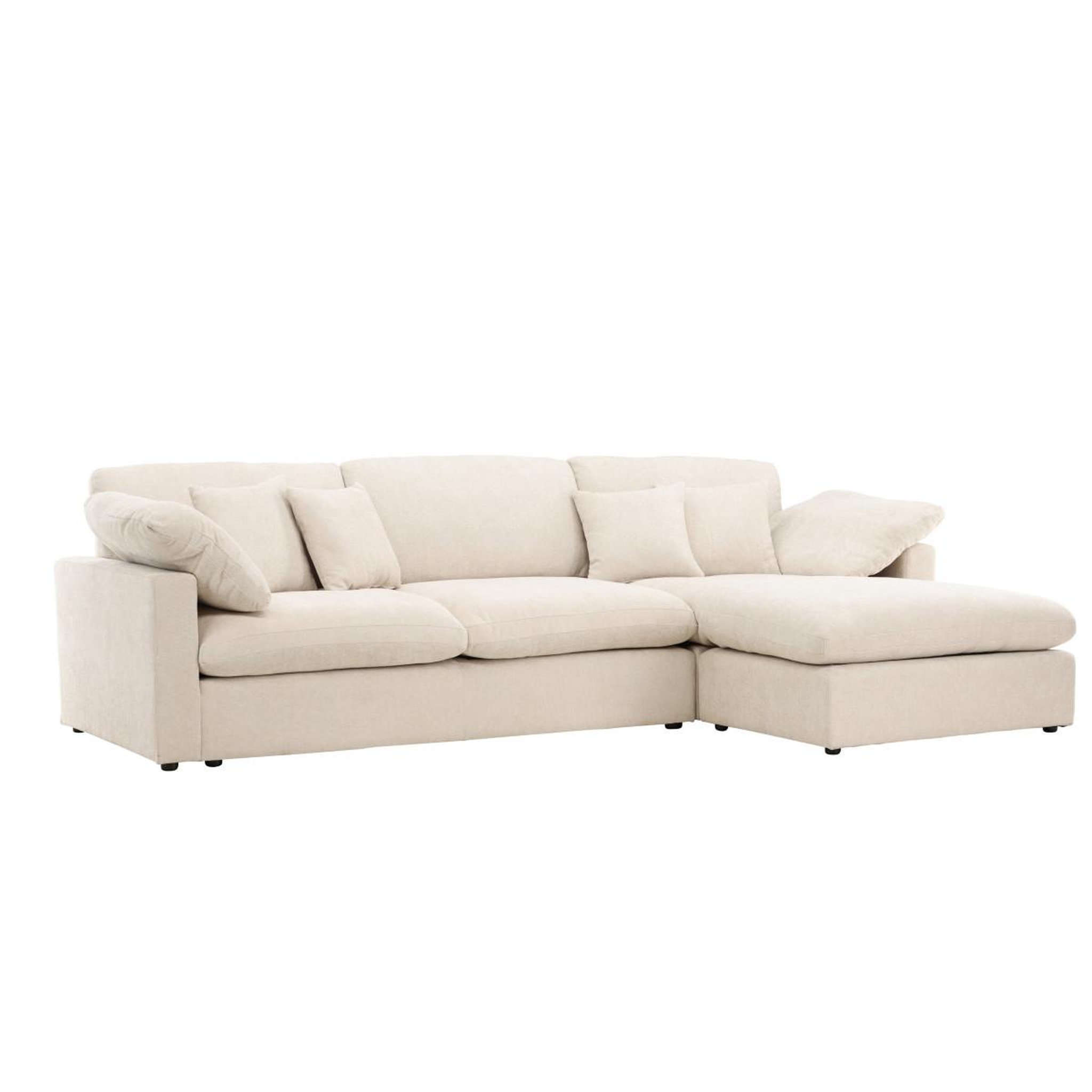 Paris Prix Canapé d'angle réversible  amalfi  297cm beige