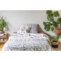 Voir la diapositive 2 : Home collection Parure housse de couette 100% coton 57fils-ethnic