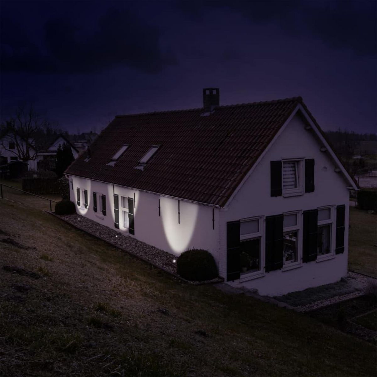 Smartwares Smartwares Projecteur LED integre au sol 3 W Noir 5000.459