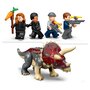 Voir la diapositive 7 : LEGO Jurassic World 76950 L&rsquo;Embuscade du Tricératops en Pick-up,  Dinosaure Jouet, et Voiture
