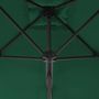 Voir la diapositive 4 : VIDAXL Parasol d'exterieur avec mat en acier 250x250 cm vert