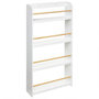 Voir la diapositive 1 : Atmosphera Kids Bibliothèque Enfant 5 Niveaux  Classic  118cm Blanc